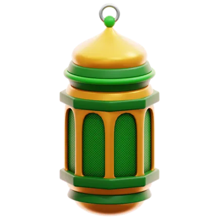 Islamic Lantern  3D Icon