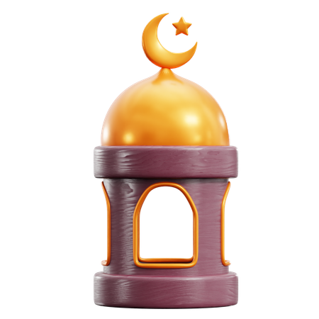 Islamic Lantern  3D Icon