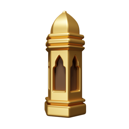 Islamic Lantern  3D Icon