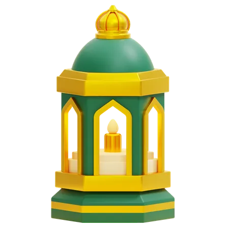 Islamic lantern  3D Icon