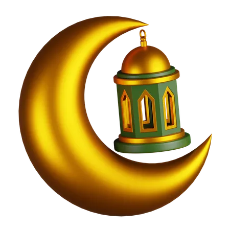 Islamic Lantern  3D Icon