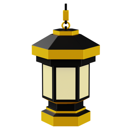 Islamic Lantern  3D Icon