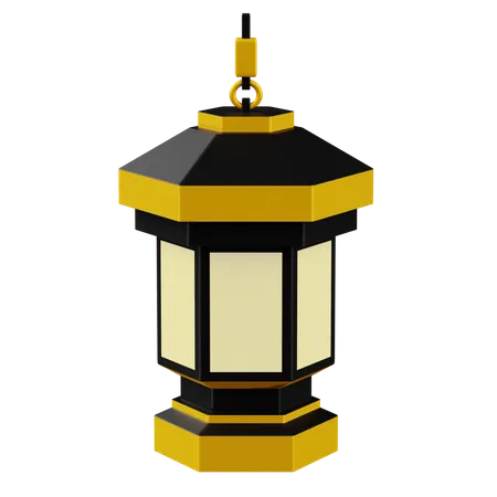 Islamic Lantern  3D Icon