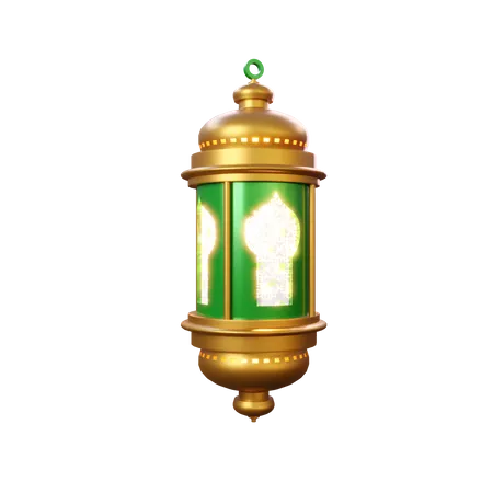 Islamic Lantern  3D Icon