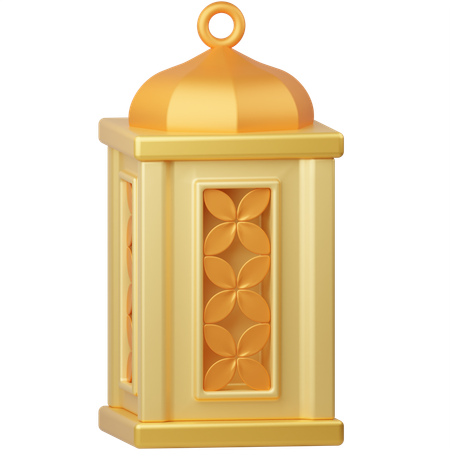 Islamic Lantern  3D Icon