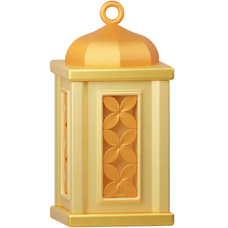 Islamic Lantern  3D Icon