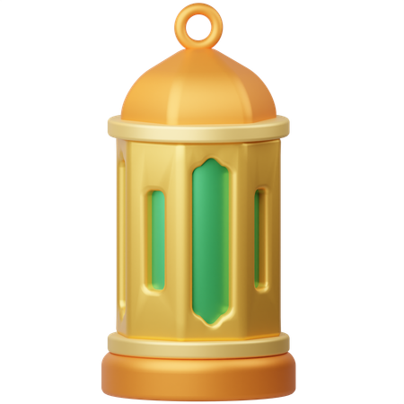 Islamic Lantern  3D Icon