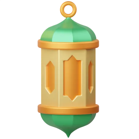 Islamic Lantern  3D Icon