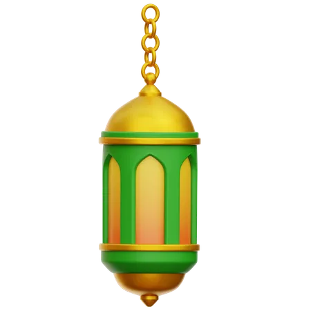 Islamic Lantern  3D Icon