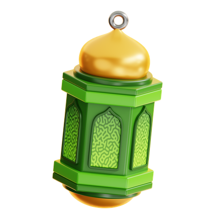 Islamic Lantern  3D Icon