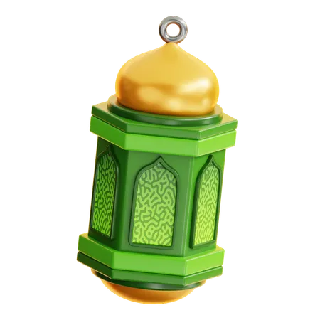 Islamic Lantern  3D Icon