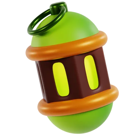 Islamic Lantern  3D Icon