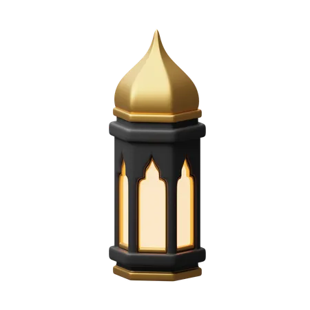 Islamic lantern  3D Icon