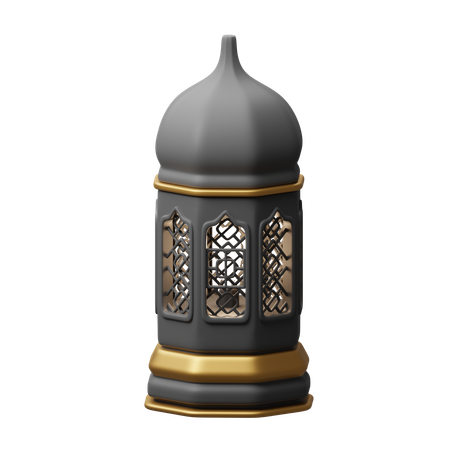 Islamic lantern  3D Icon