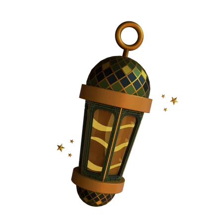 Islamic Lantern  3D Icon