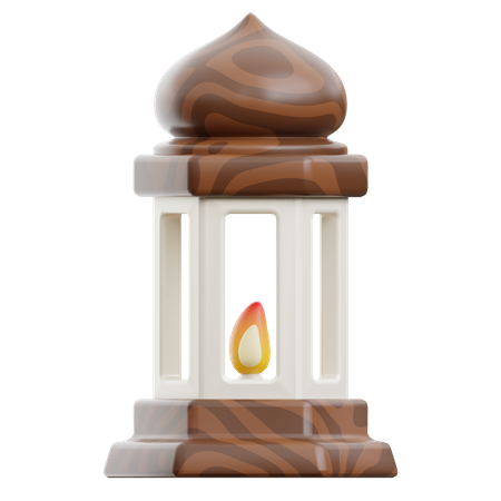 Islamic Lantern  3D Icon