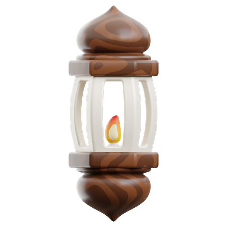 Islamic Lantern  3D Icon