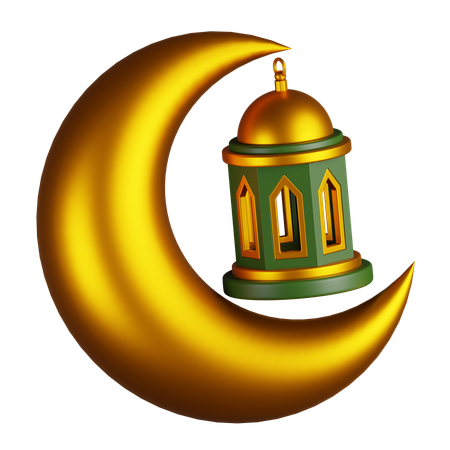 Islamic Lantern  3D Icon