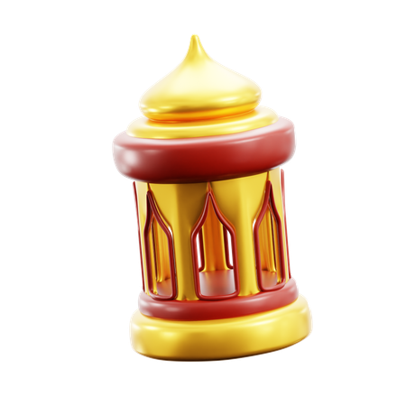Islamic Lantern  3D Icon