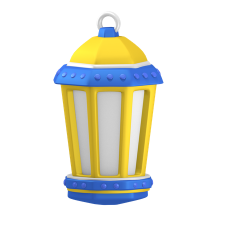 Islamic Lantern  3D Illustration