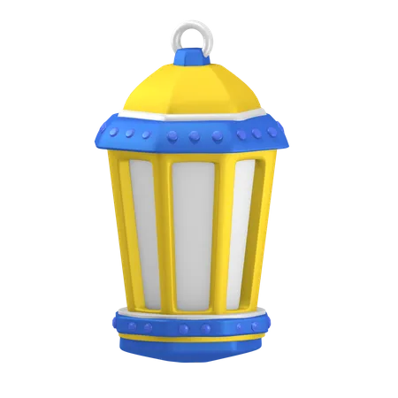 Islamic Lantern  3D Illustration