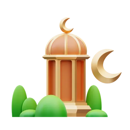 Ramadan 3 D Illustration Assets 3D Icon