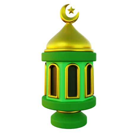 3 D Illustration Of Ramadan Lantern 3D Icon