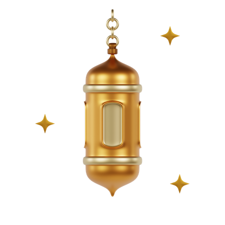 Islamic Lantern  3D Icon