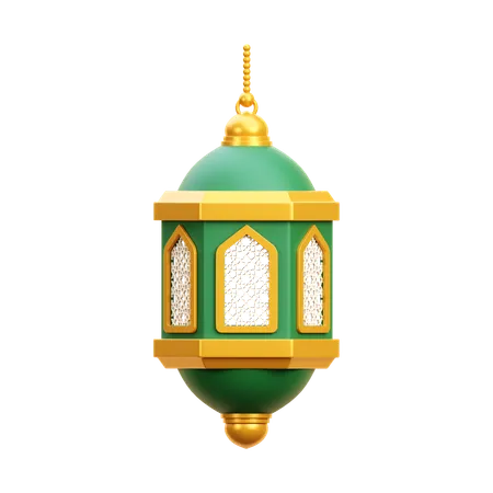 Islamic Lantern Ornamen  3D Icon