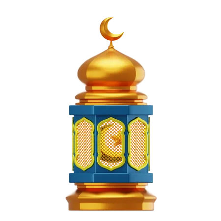 Islamic Lantern Ornament  3D Icon