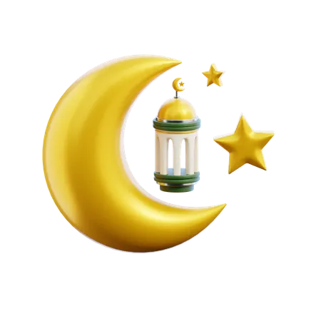 Islamic latern  3D Icon