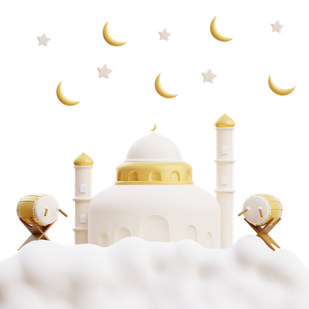 Islamic Mosque  3D Icon