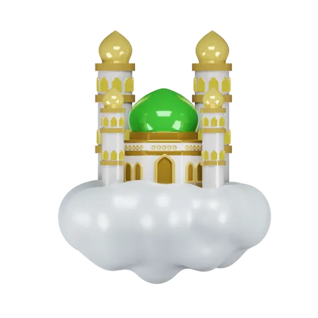 Icon Illustration Is A Collection Of 10 2000 Px High Resolution Mosque Icons With Islamic Nuances Available In Blend Psd And Png Formats For Flexibility In Your Design 3D Icon