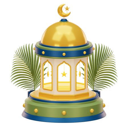 Islamic Mosque Tower  3D Icon