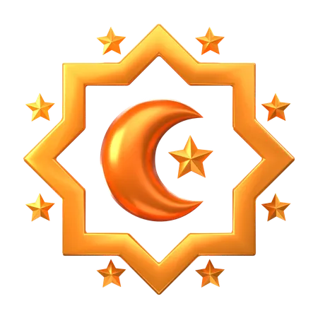 Islamic Ornament 3 D Ramadan Icon 3D Icon