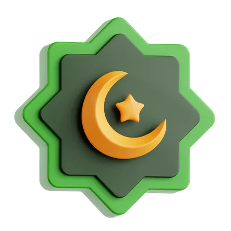 Islamic ornament  3D Icon