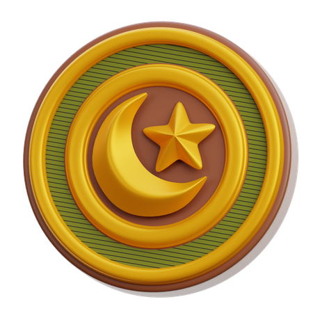 イスラムの装飾  3D Icon