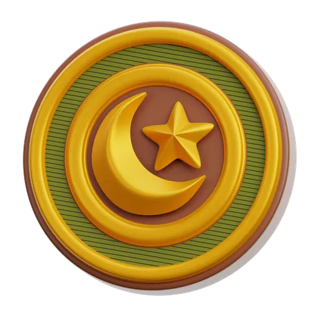 イスラムの装飾  3D Icon