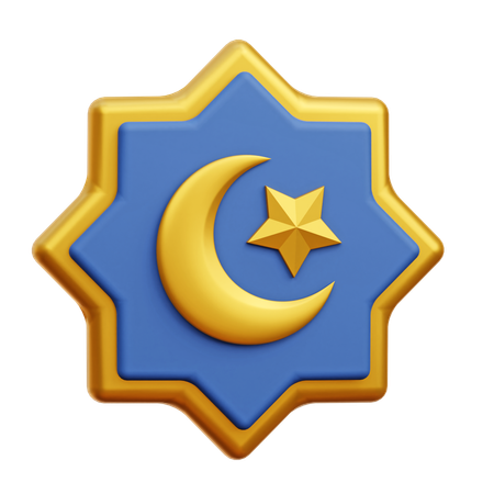 Islamic Ornament  3D Icon