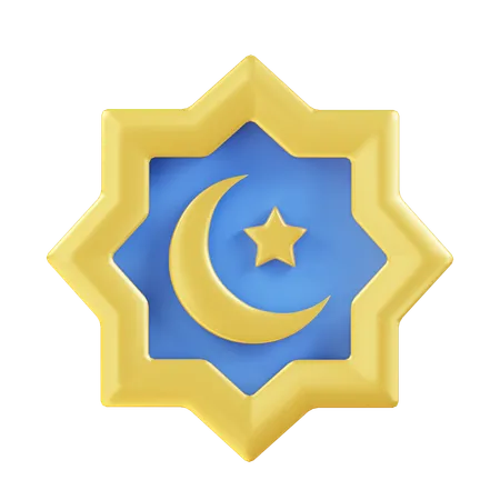 Islamic Ornament  3D Icon