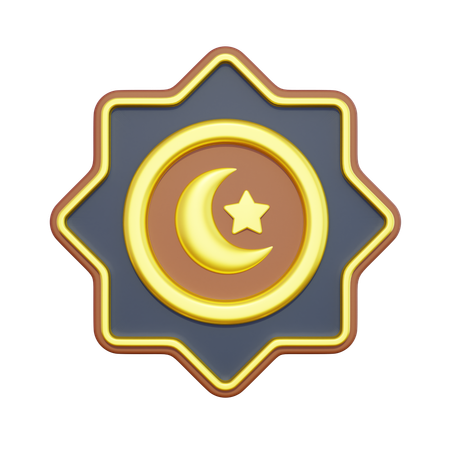 Islamic Ornament  3D Icon