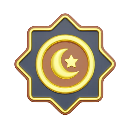 Islamic Ornament  3D Icon