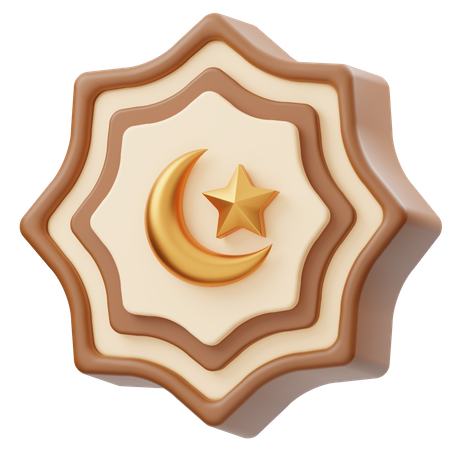 Islamic Ornament  3D Icon