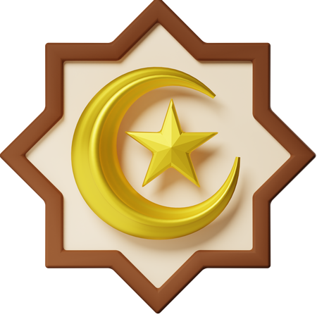 Islamic Ornament  3D Icon