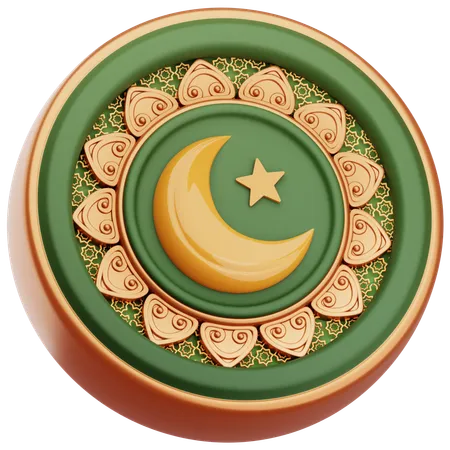 Islamic Ornament  3D Icon