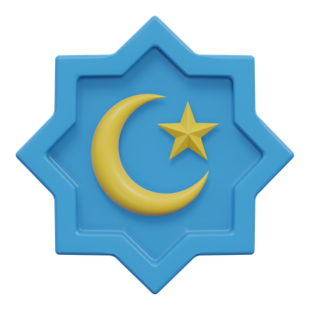 Islamic Ornament  3D Icon