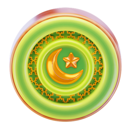 Islamic Ornament  3D Icon