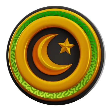 Islamic Ornament  3D Icon