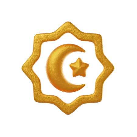 Islamic Ornament  3D Icon