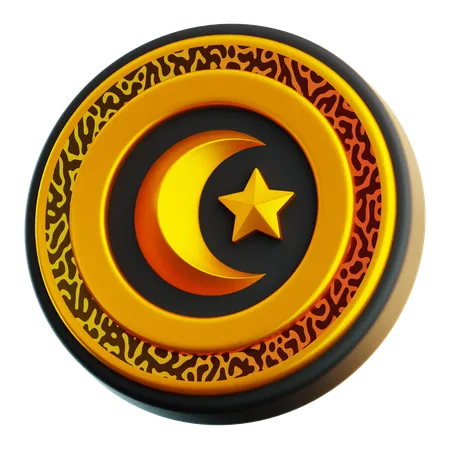 Islamic Ornament  3D Icon